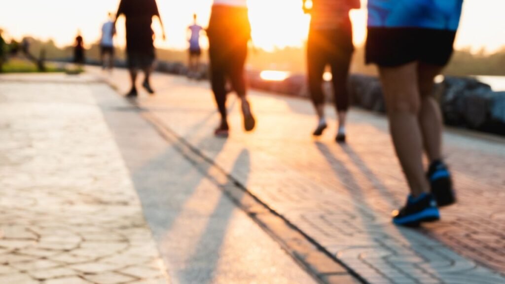 9. Make a habit of walking