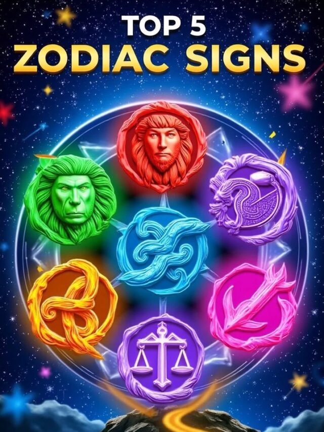 List of Top 5 Zodiac Signs Born for Success in 2025